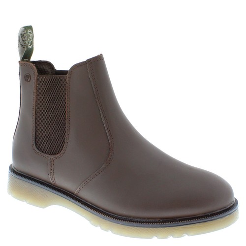 Mens leather chelsea boots - mens,