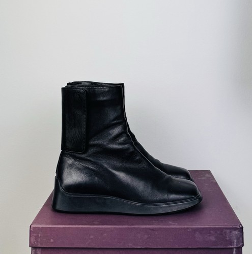 Rare black leather vintage - rare,