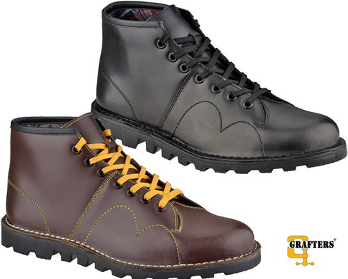 Grafters leather monkey - monkey, boots
