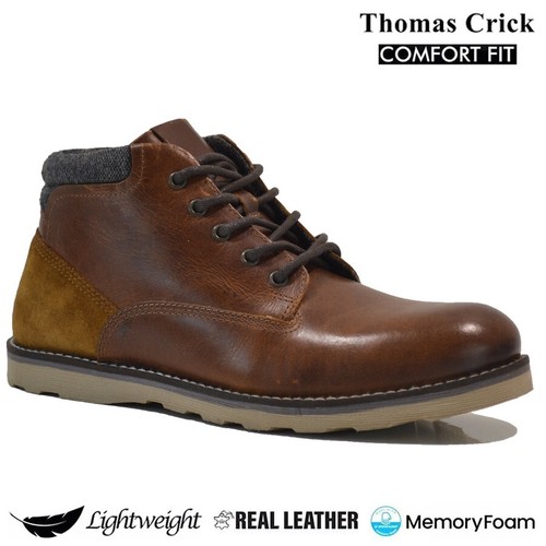 Mens leather boots walking - leather,