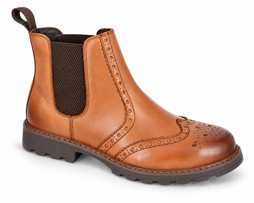 Mens roamers leather boots - roamers,