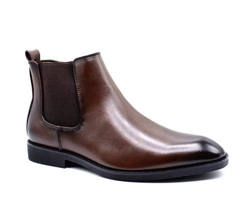 Mens leather chelsea - mens, boots