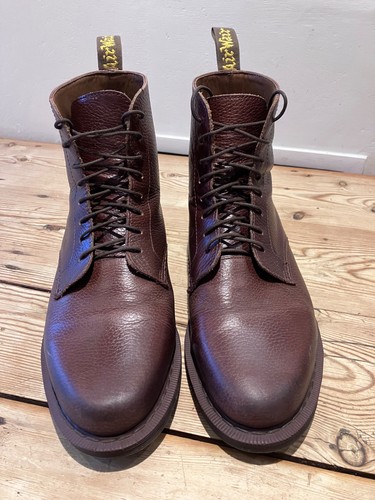 Martens brown leather boots - dr,