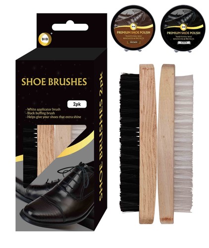 Shoe brush set cleaning - 2,