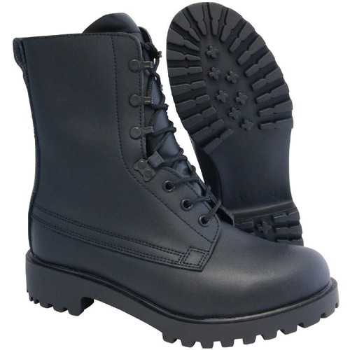 Black leather british assault - british,