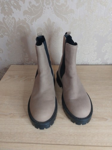 Brown faux suede - brown,