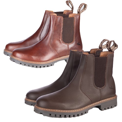 Mens leather market boots - leather,