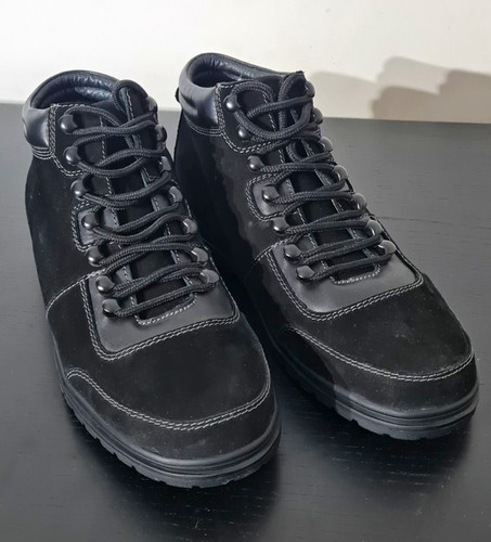 Fölker men black - black, leather