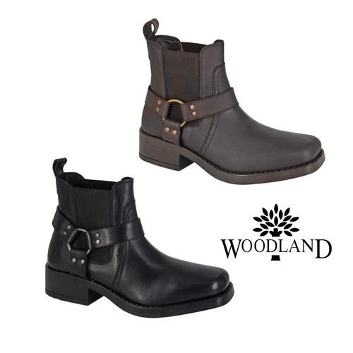 Mens woodland biker - woodland,