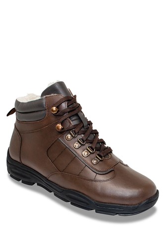 Mens waterproof leather - waterproof, sherpa