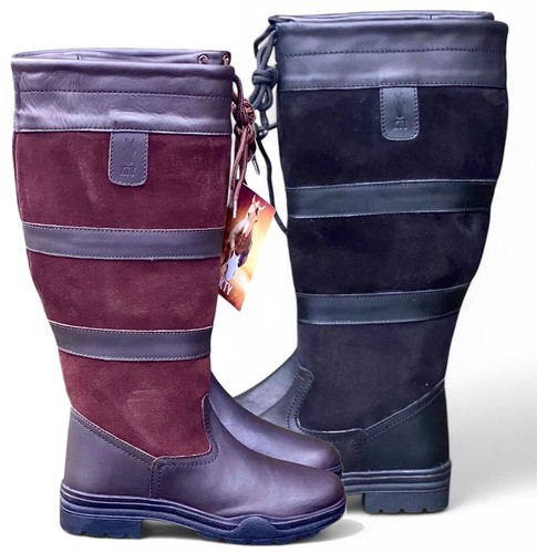 Country leather riding boots - country,