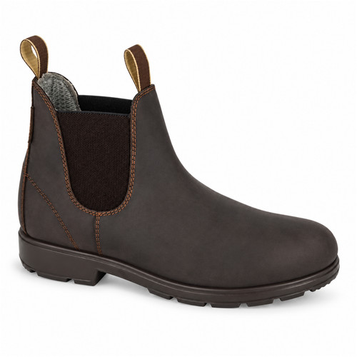 Mens leather chelsea boots - leather,