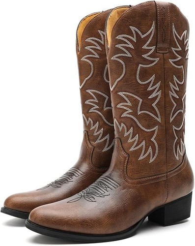 Brown western cowboy - cowboy, men