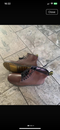 Brown men boots size 11 - brown,