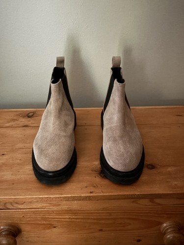 Hush beige suede chelsea - , boots