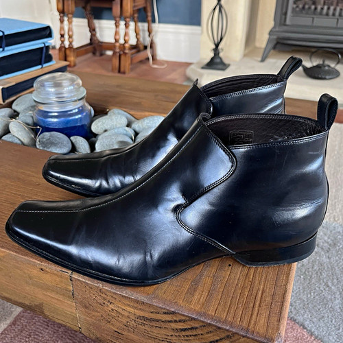 Democrata black leather - democrata,