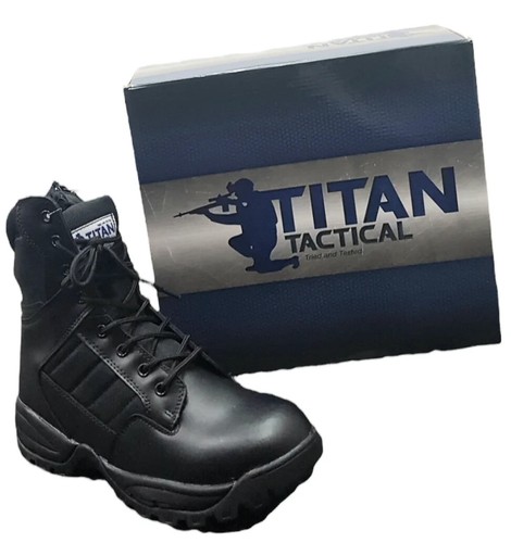 Black patrol leather - 50/50,
