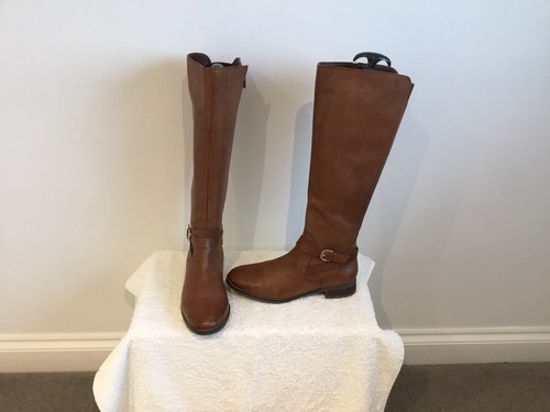 Clarks brown leather knee high - clarks,