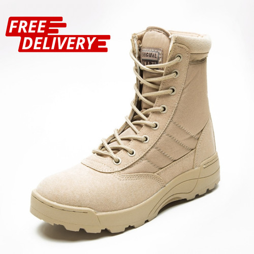New outdoor leather combat - new,