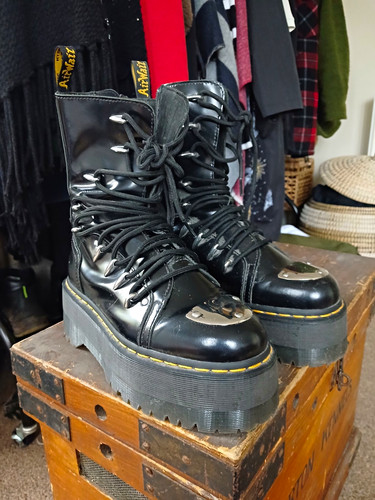 Martens womens black - dr.,