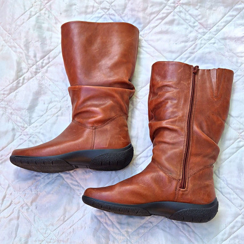 Hotter women brown leather - brown,