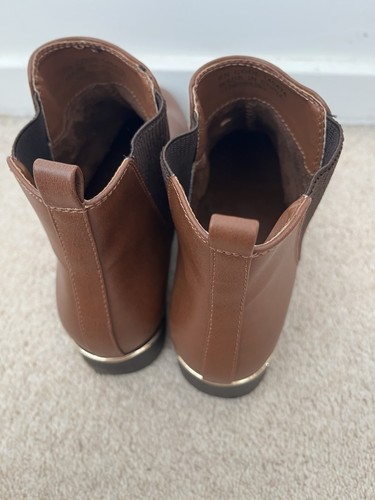 Women brown leather - brown,
