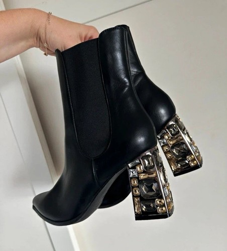Womens black leather chelsea - womens,