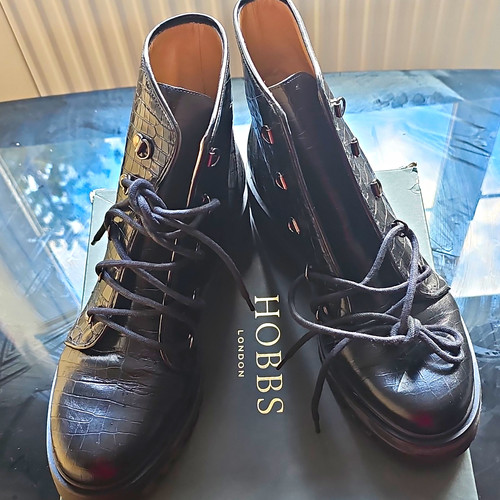 Hobbs jamie hiker black croc - hiker,
