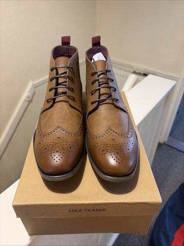 Men sole trader boots size - sole,
