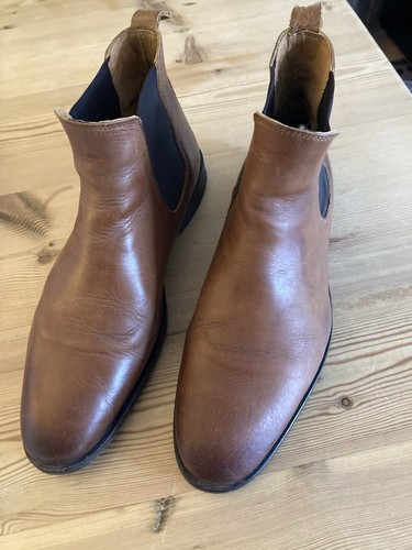 Schuh men dealer boots tan - dealer,