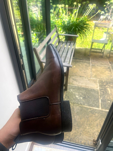 Men brown leather chelsea - men’s,