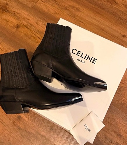 Celine paris black leather - celine,