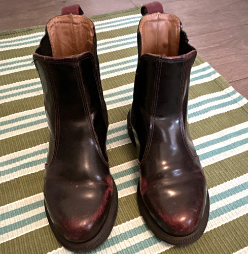Martens leather chelsea - dr.,