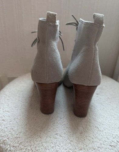 Free spirit grey suede boots - free,